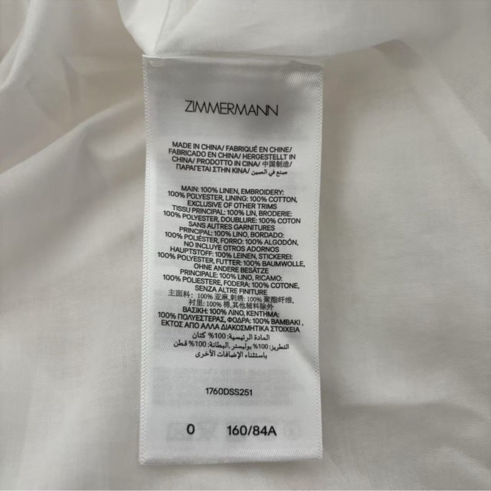 Zimmermann White Midi Dress - Picture 11 of 13